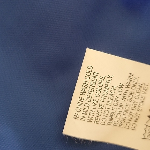 Columbia Lined Hooded Windbreaker Jacket Sz 10/12 - Picture 8 of 8